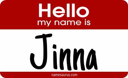 Hello my name is Jinna png download