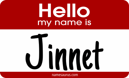 Hello my name is Jinnet png download