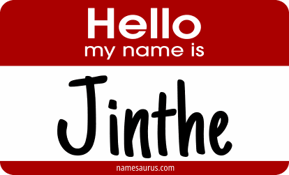 Hello my name is Jinthe png download