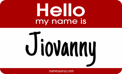 Hello my name is Jiovanny png download