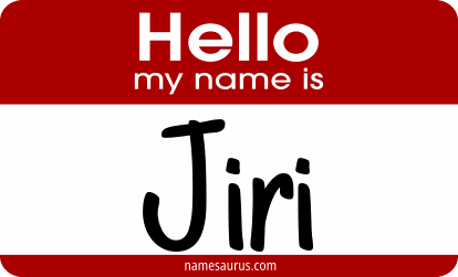 Hello my name is Jiri png download