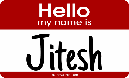 Hello my name is Jitesh png download