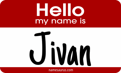 Hello my name is Jivan png download