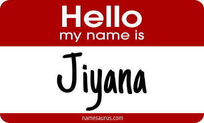 Hello my name is Jiyana png download