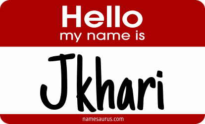 Hello my name is Jkhari png download