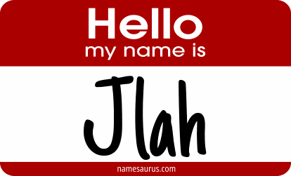Hello my name is Jlah png download