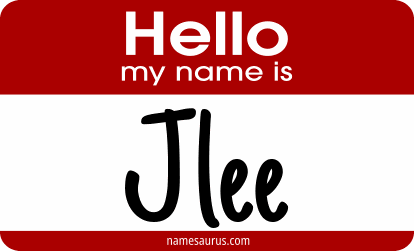 Hello my name is Jlee png download