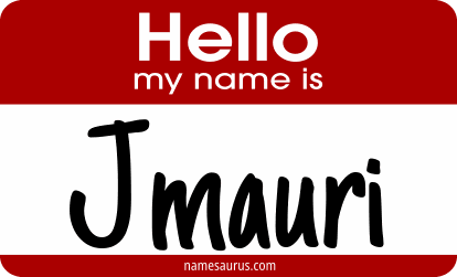 Hello my name is Jmauri png download