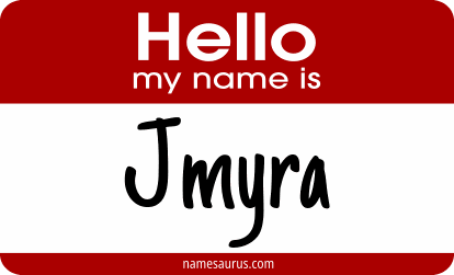 Hello my name is Jmyra png download