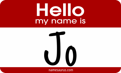 Hello my name is Jo png download