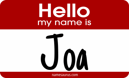 Hello my name is Joa png download