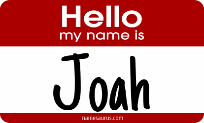 Hello my name is Joah png download