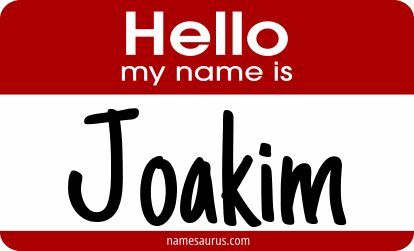 Hello my name is Joakim png download