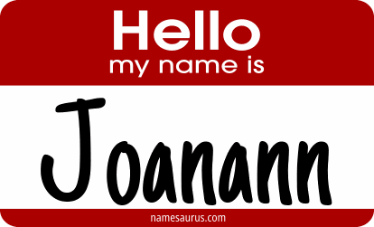 Hello my name is Joanann png download