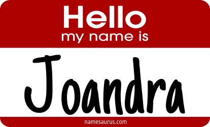 Hello my name is Joandra png download