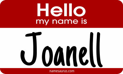 Hello my name is Joanell png download