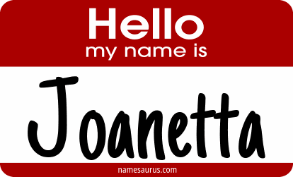 Hello my name is Joanetta png download