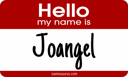 Hello my name is Joangel png download