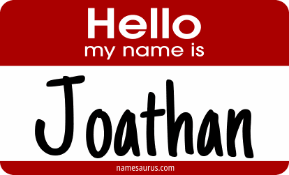 Hello my name is Joathan png download