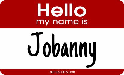 Hello my name is Jobanny png download
