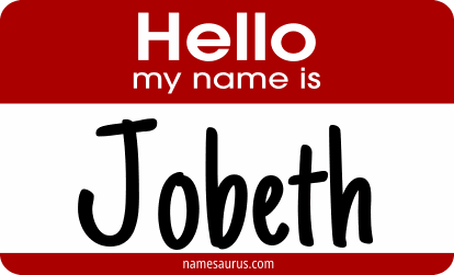 Hello my name is Jobeth png download