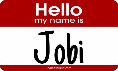 Hello my name is Jobi png download