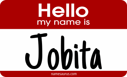 Hello my name is Jobita png download