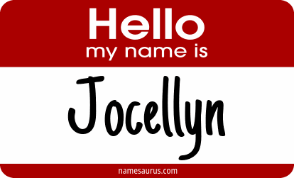 Hello my name is Jocellyn png download