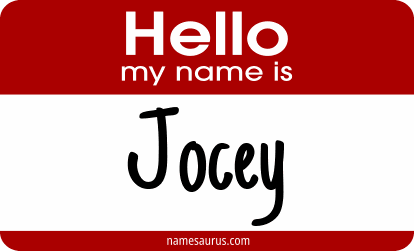 Hello my name is Jocey png download