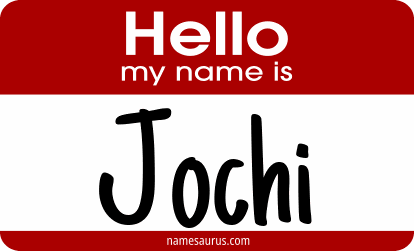 Hello my name is Jochi png download