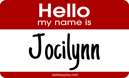 Hello my name is Jocilynn png download