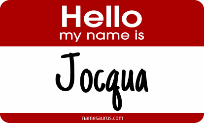 Hello my name is Jocqua png download