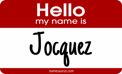 Hello my name is Jocquez png download
