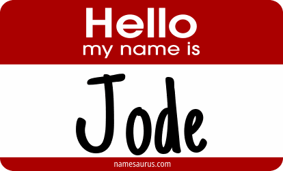 Hello my name is Jode png download