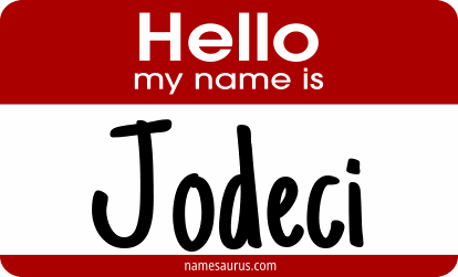 Hello my name is Jodeci png download