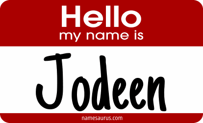 Hello my name is Jodeen png download