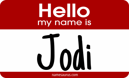 Hello my name is Jodi png download