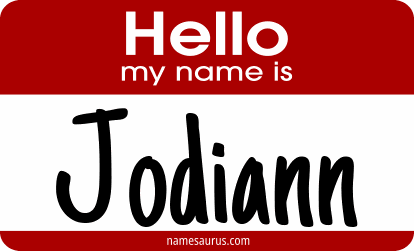 Hello my name is Jodiann png download