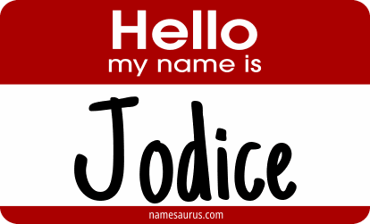 Hello my name is Jodice png download