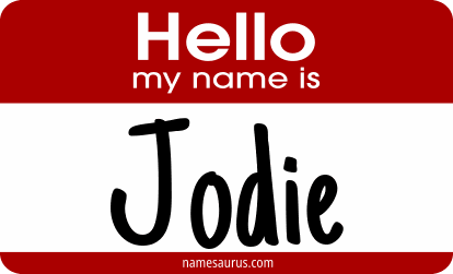 Hello my name is Jodie png download