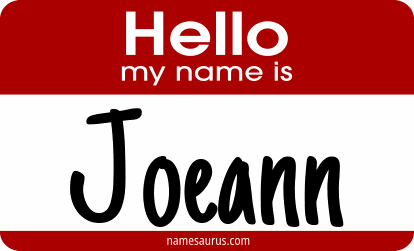 Hello my name is Joeann png download