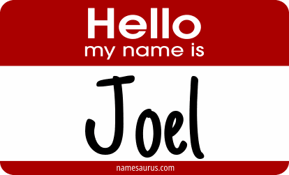 Hello my name is Joel png download