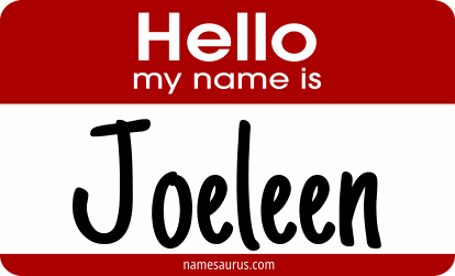 Hello my name is Joeleen png download