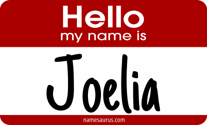Hello my name is Joelia png download