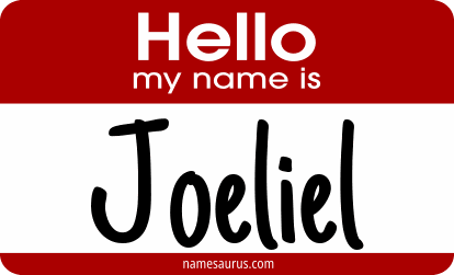Hello my name is Joeliel png download