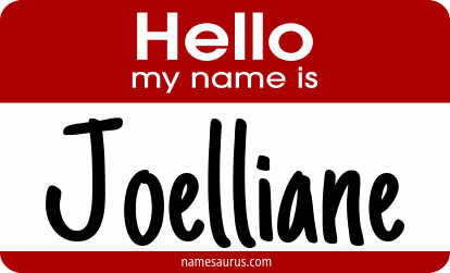 Hello my name is Joelliane png download