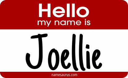 Hello my name is Joellie png download