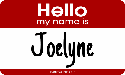 Hello my name is Joelyne png download