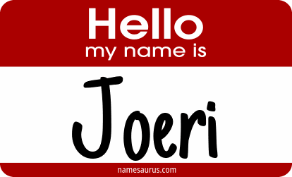 Hello my name is Joeri png download