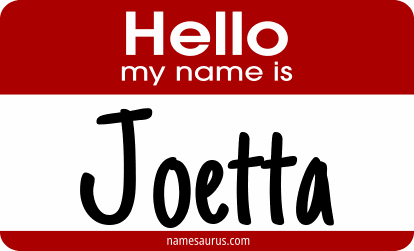 Hello my name is Joetta png download